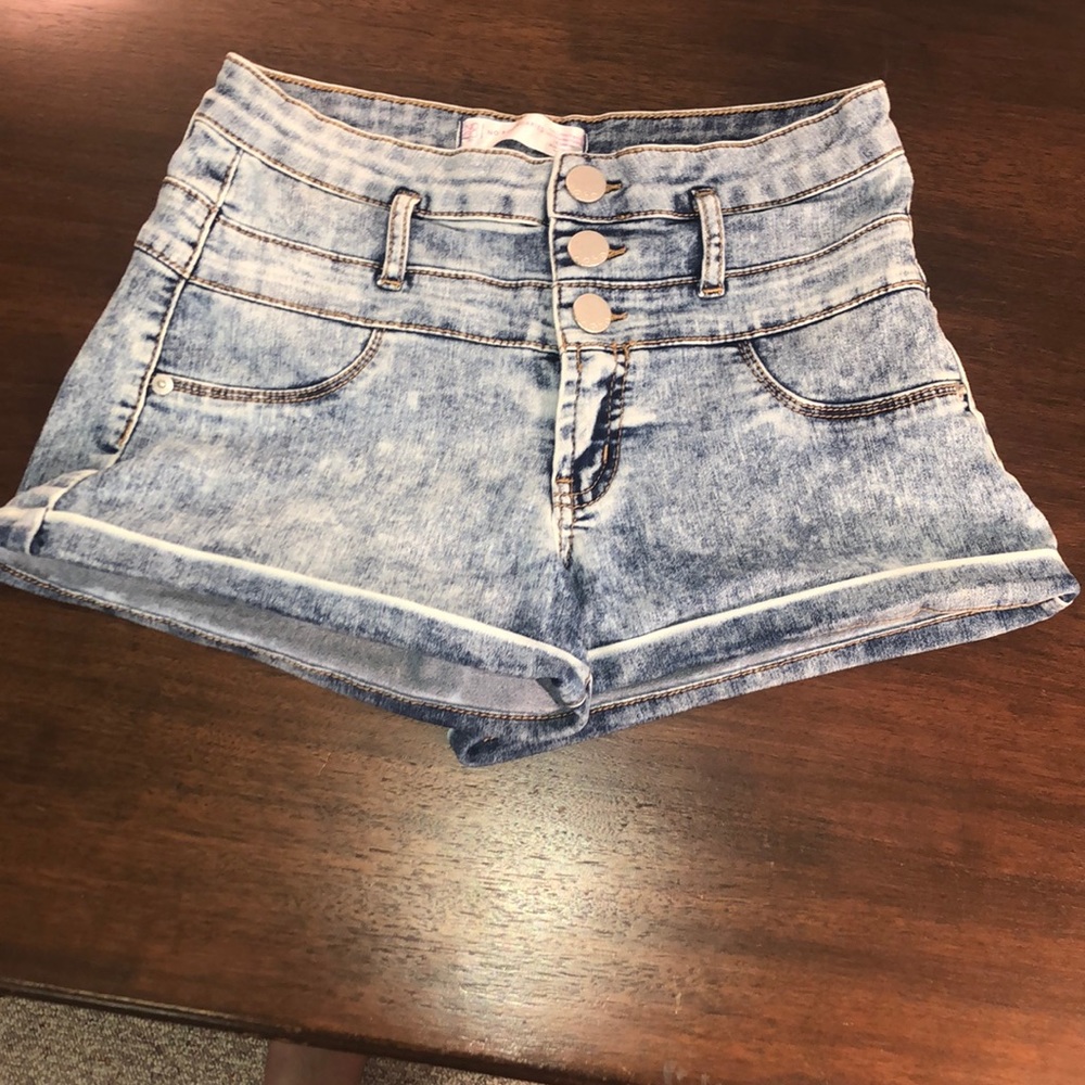 High Waisted Jean Shorts